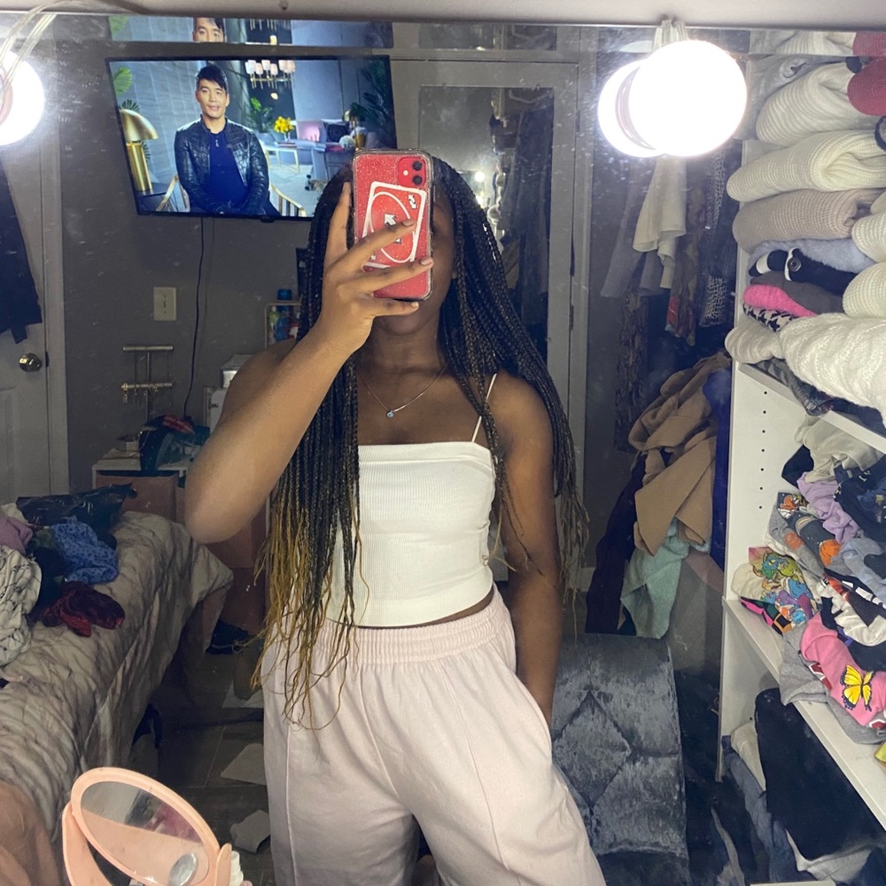 Baby Pink Joggers